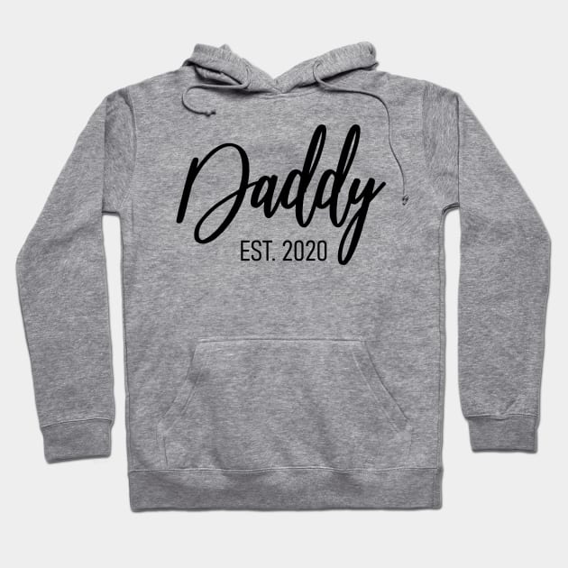 Daddy Est 2020 Hoodie by SrboShop